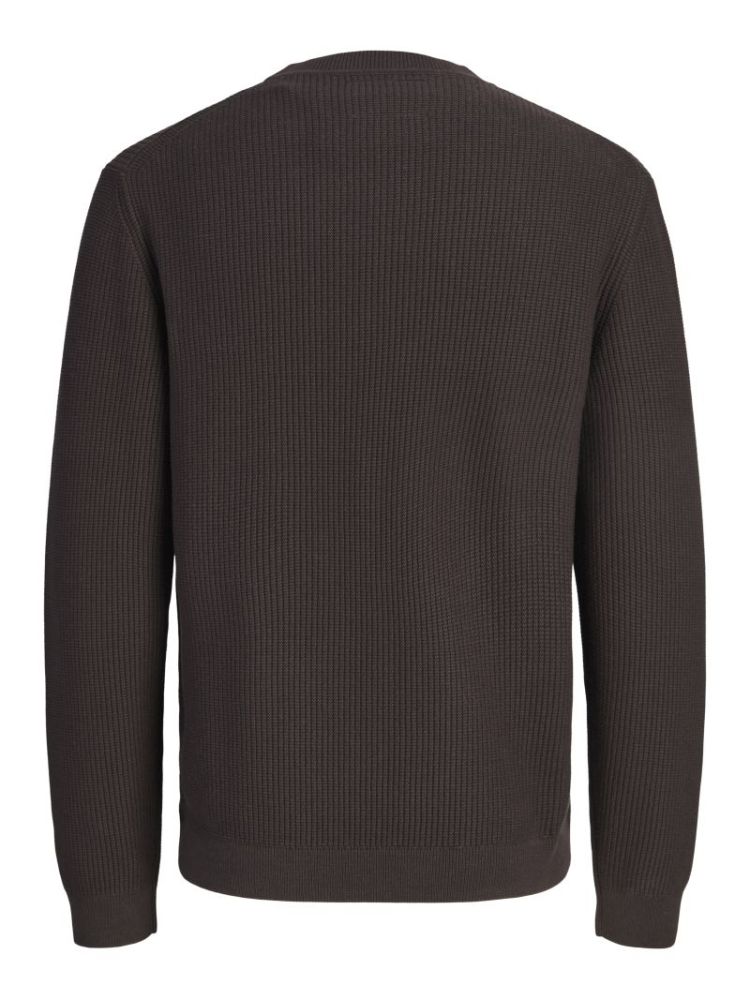 JPRBLACONNOR KNIT CREW NECK 176164 Chocolat