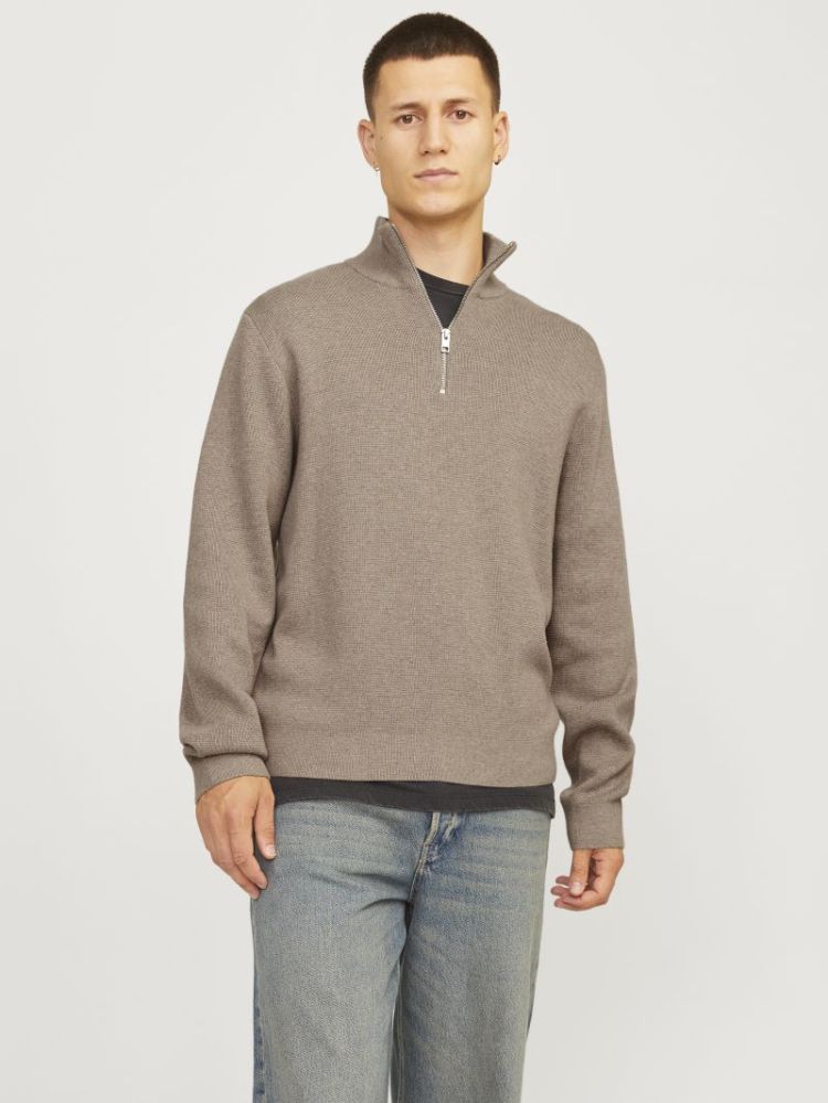 JPRBLAMILANO STITCH KNIT HALF  176595001 Greig