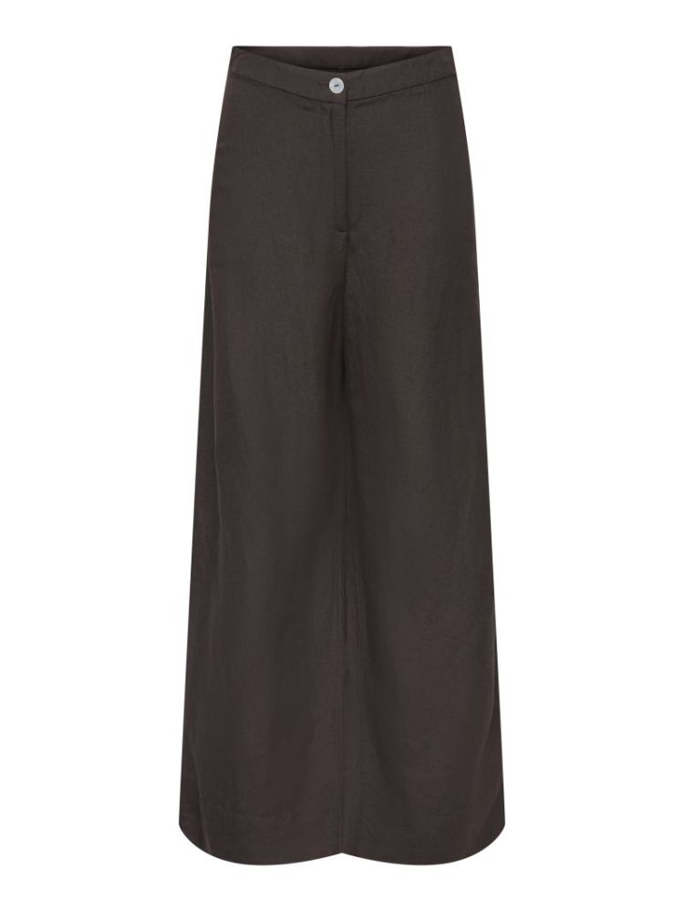 JDYLUCIA MW WIDE PANT PNT 246935 Mulch