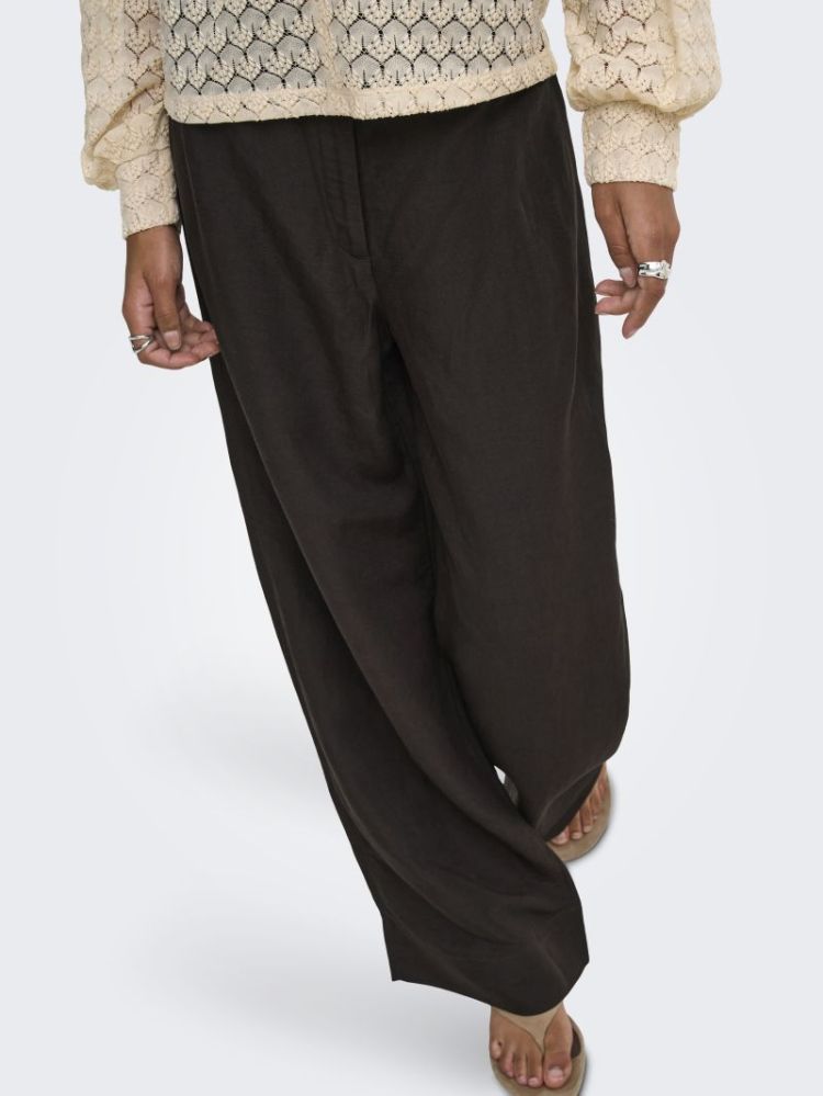JDYLUCIA MW WIDE PANT PNT 246935 Mulch