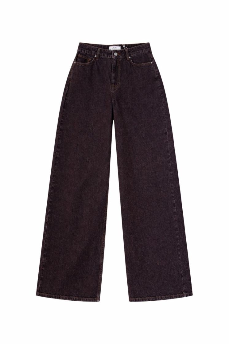 JDYVERA HW X-WID SHORTS BROWN  246935 Mulch
