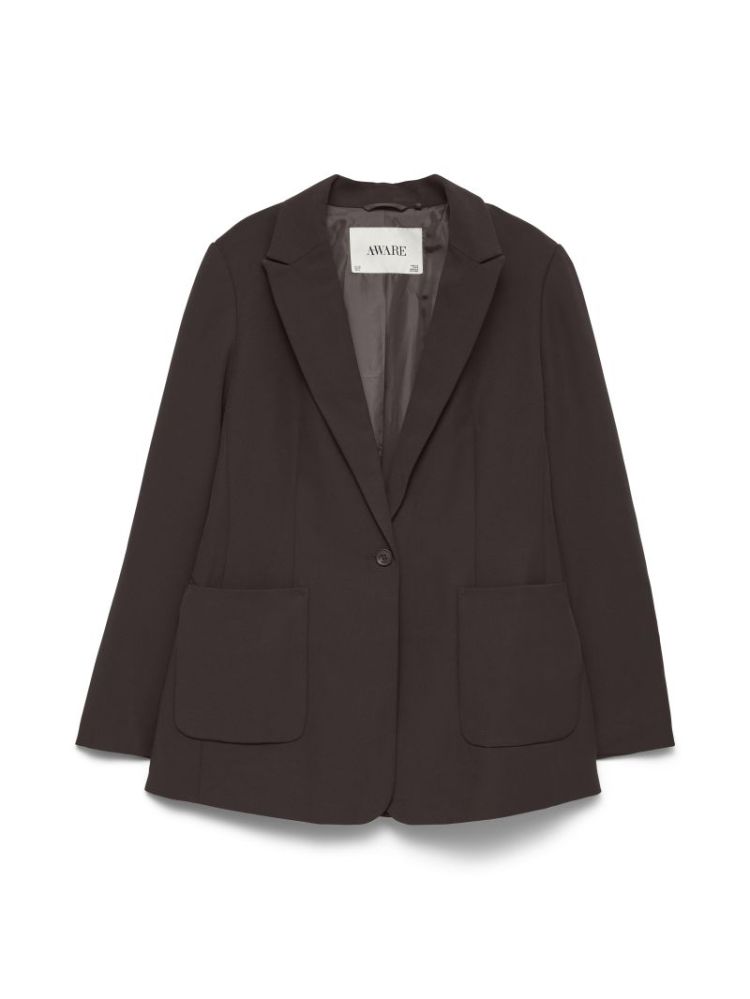 AWDREW LS BLAZER 211733 Chocolat