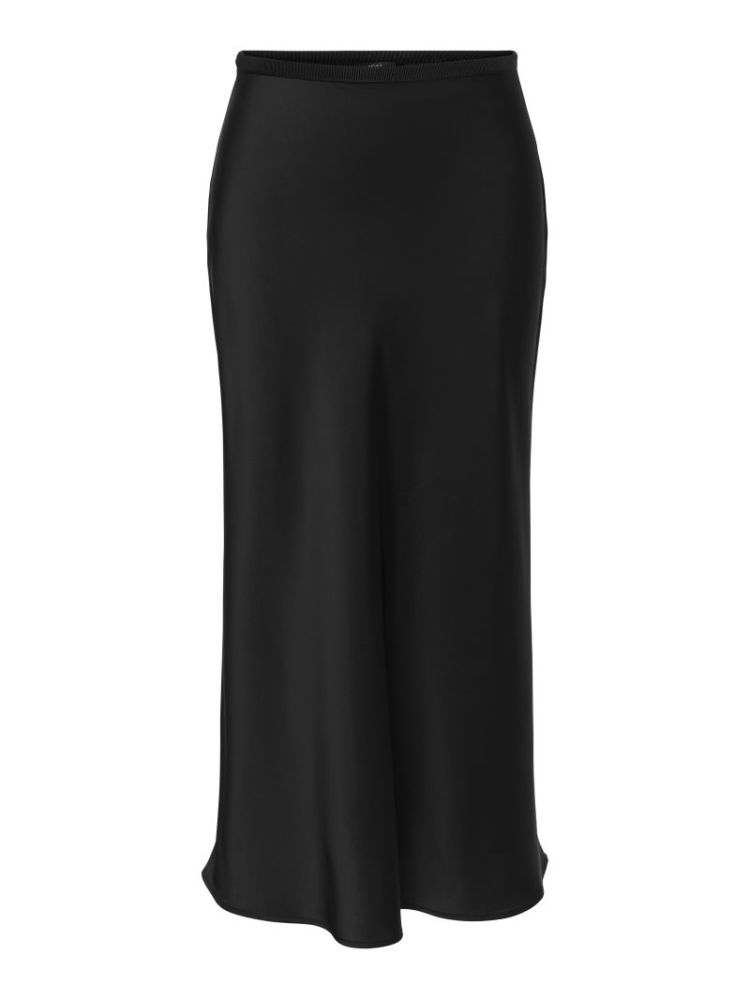 JDYARIA MW MIDI SKIRT WVN 177911 Black
