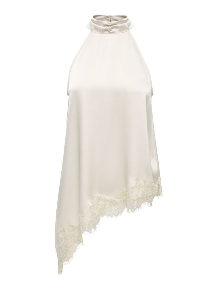 JDYDENISE HALTERNECK TOP WVN 189959 Pumice S