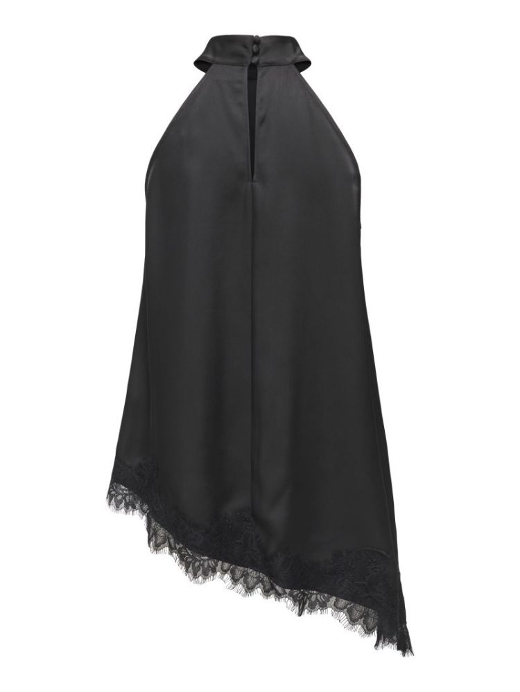 JDYDENISE HALTERNECK TOP WVN 177911 Black