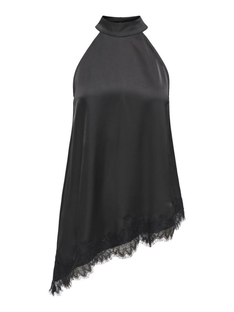 JDYDENISE HALTERNECK TOP WVN 177911 Black