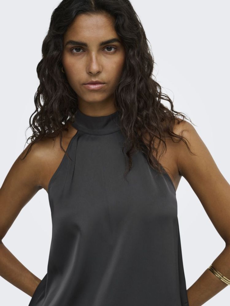 JDYDENISE HALTERNECK TOP WVN 177911 Black