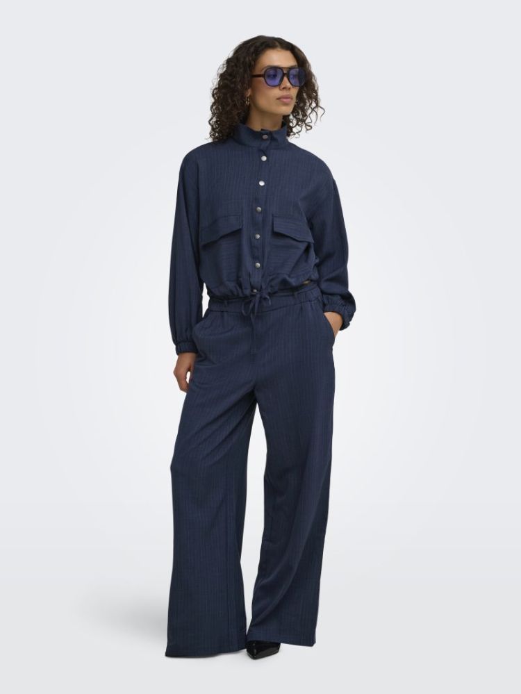 JDYVESTA HW PANT WVN 186699002 Navy