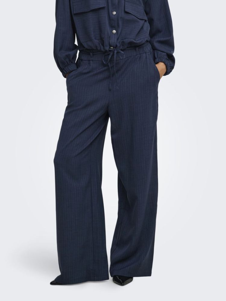 JDYVESTA HW PANT WVN 186699002 Navy