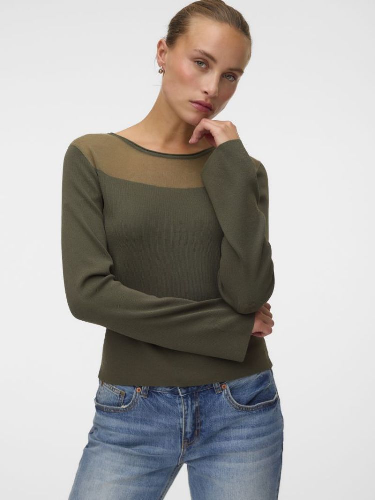 VMCRICKET LS O-NECK PULLOVER 186323 Forest N