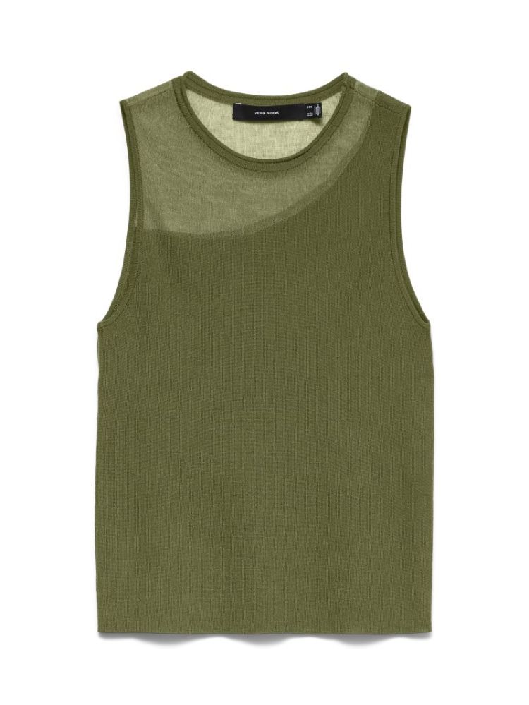 VMCRICKET SL O-NECK TOP 306803 Sphagnum