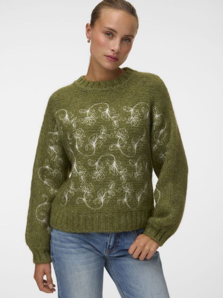 VMFEMIA LS O-NECK PULLOVER 306803001 Sphag