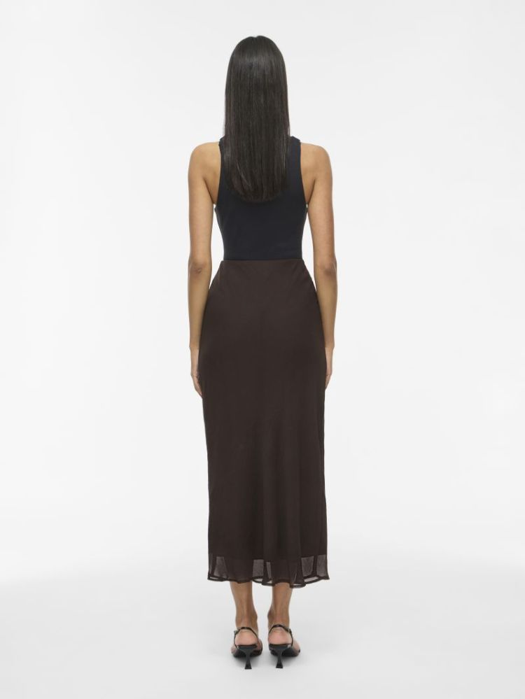 VIFALIA HW ANKLE SKIRT - NOOS 196326 Coffee B