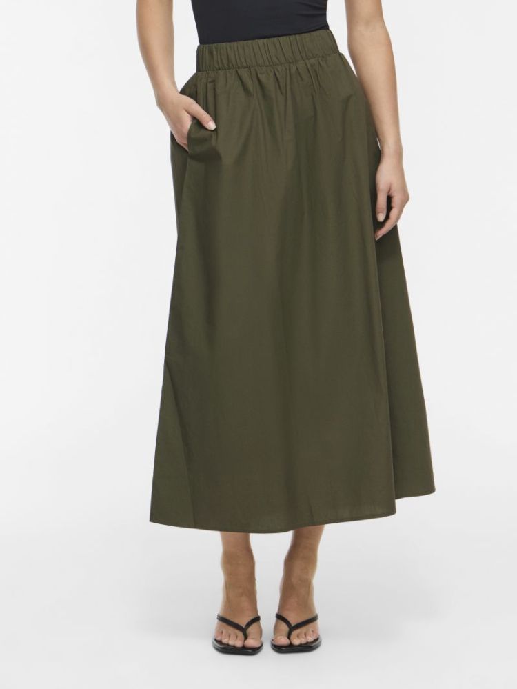 VISOPHIE HW ANKLE SKIRT - NOOS 253562 Forest N