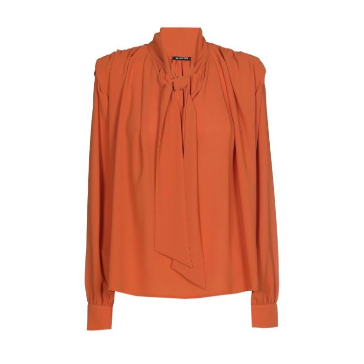 Tuniekblouse met schoudereffec 55 Orange