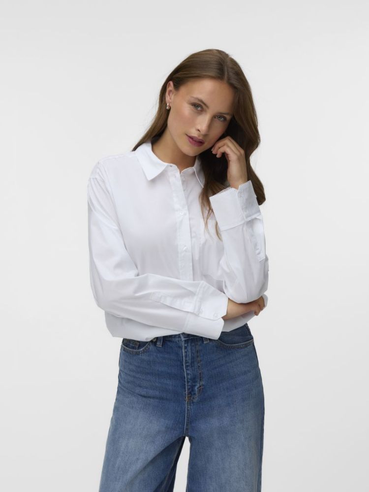 VMLOTUS LS SHIRT WVN NOOS 175683 Bright W