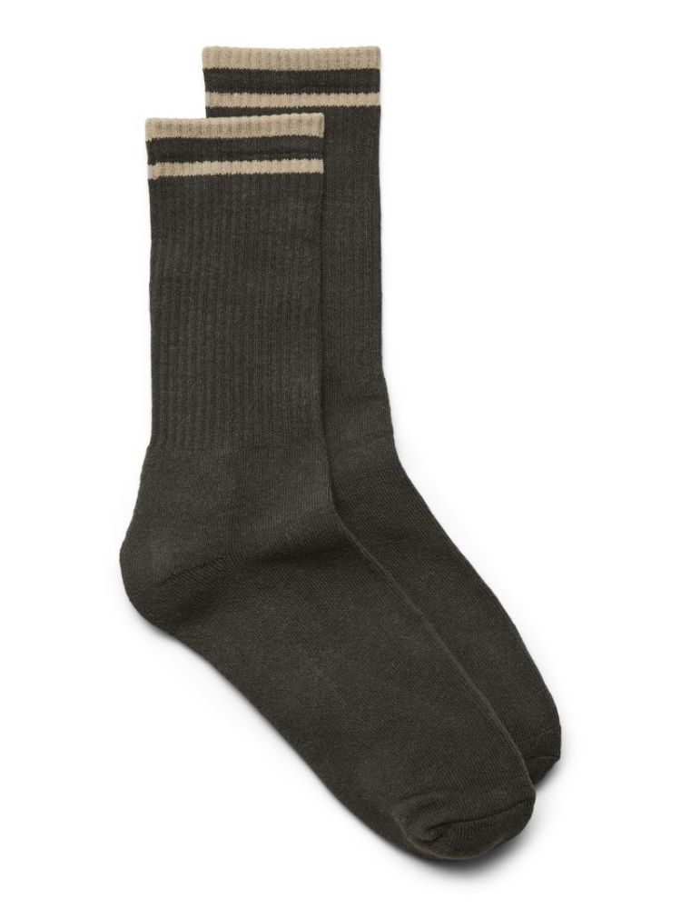 VMMEL DETAIL SOCKS NOOS 178571118 Peat/
