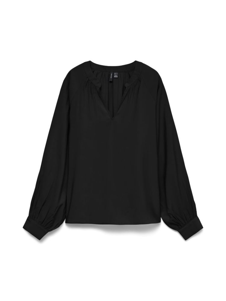 VMLOUISA LS TOP WVN NOOS 177868 Black