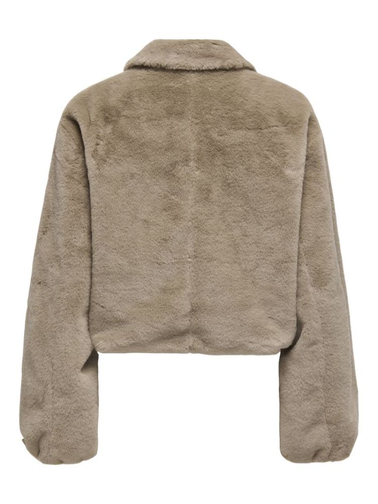 ONLDANA FAUX FUR JACKET CC OTW 177927 Silver M