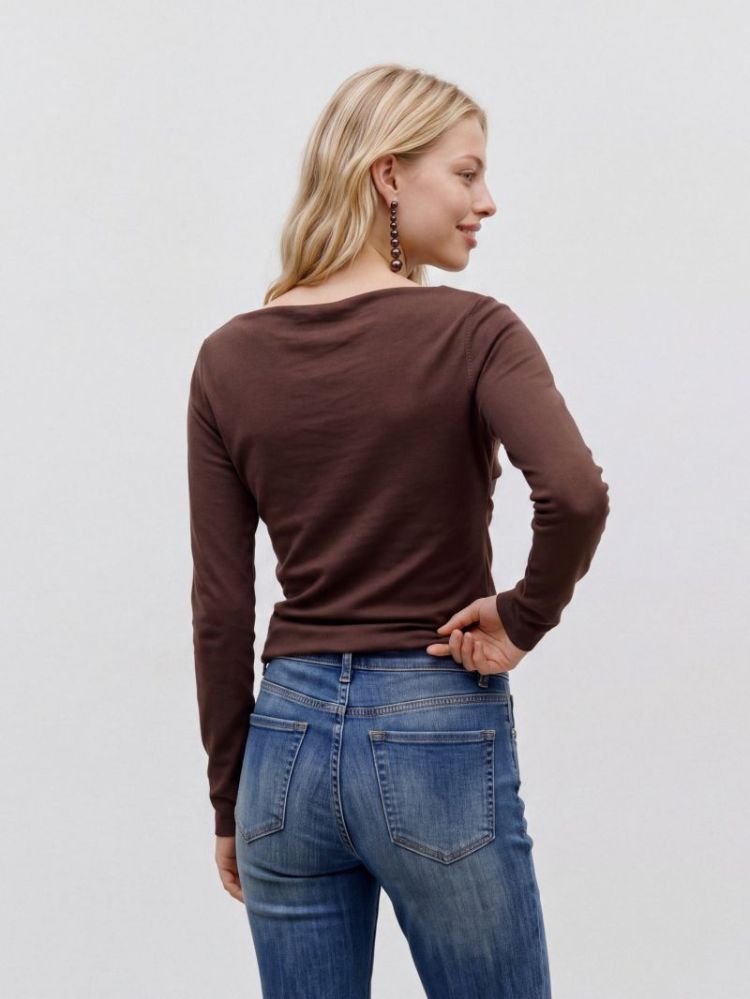 VMSOFINE KNIT LS BOATNECK PULL 242417 Potting