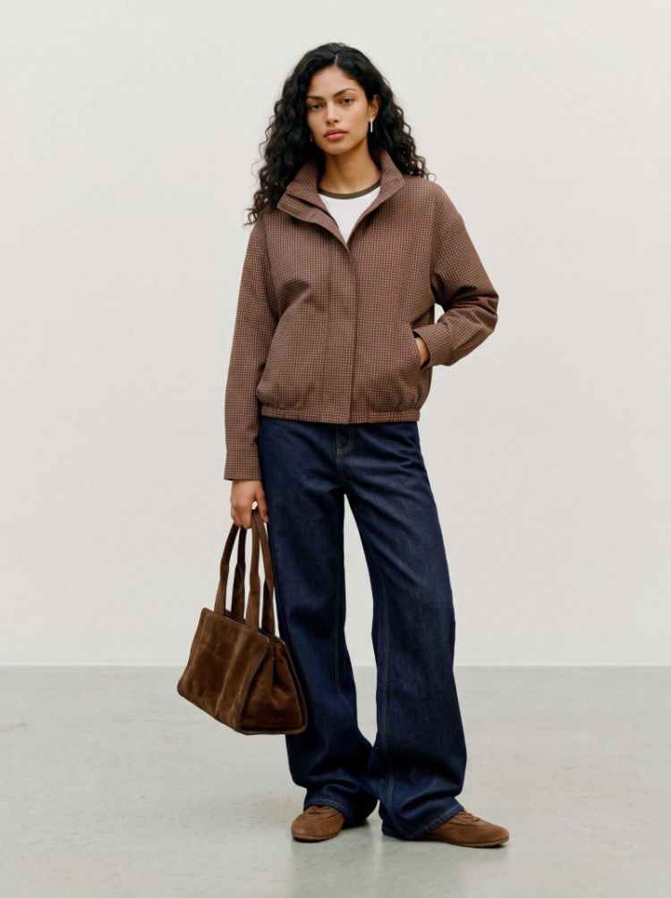 VMLAURALEA SHORT JACKET EXCL 288475004 Cocoa